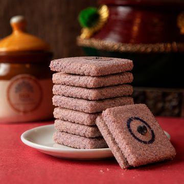 Blueberry Mishri Roti