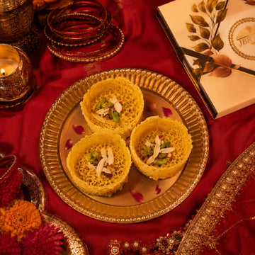 Mini Ghevar – 2 Inch kesar