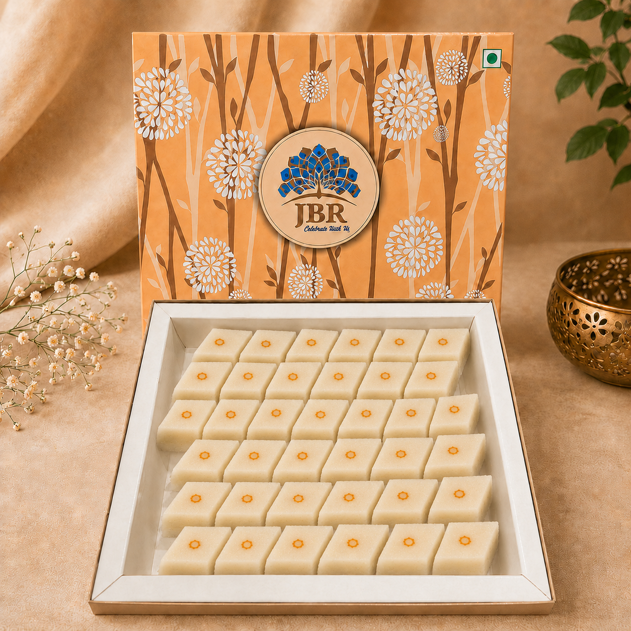 Cocktail Badam  Barfi