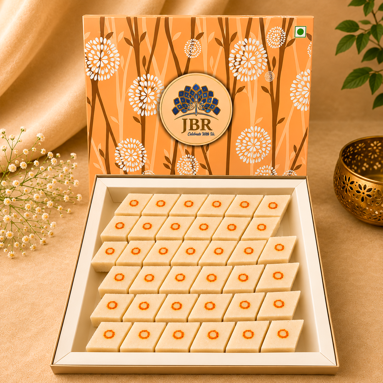 Cocktail Kaju Barfi