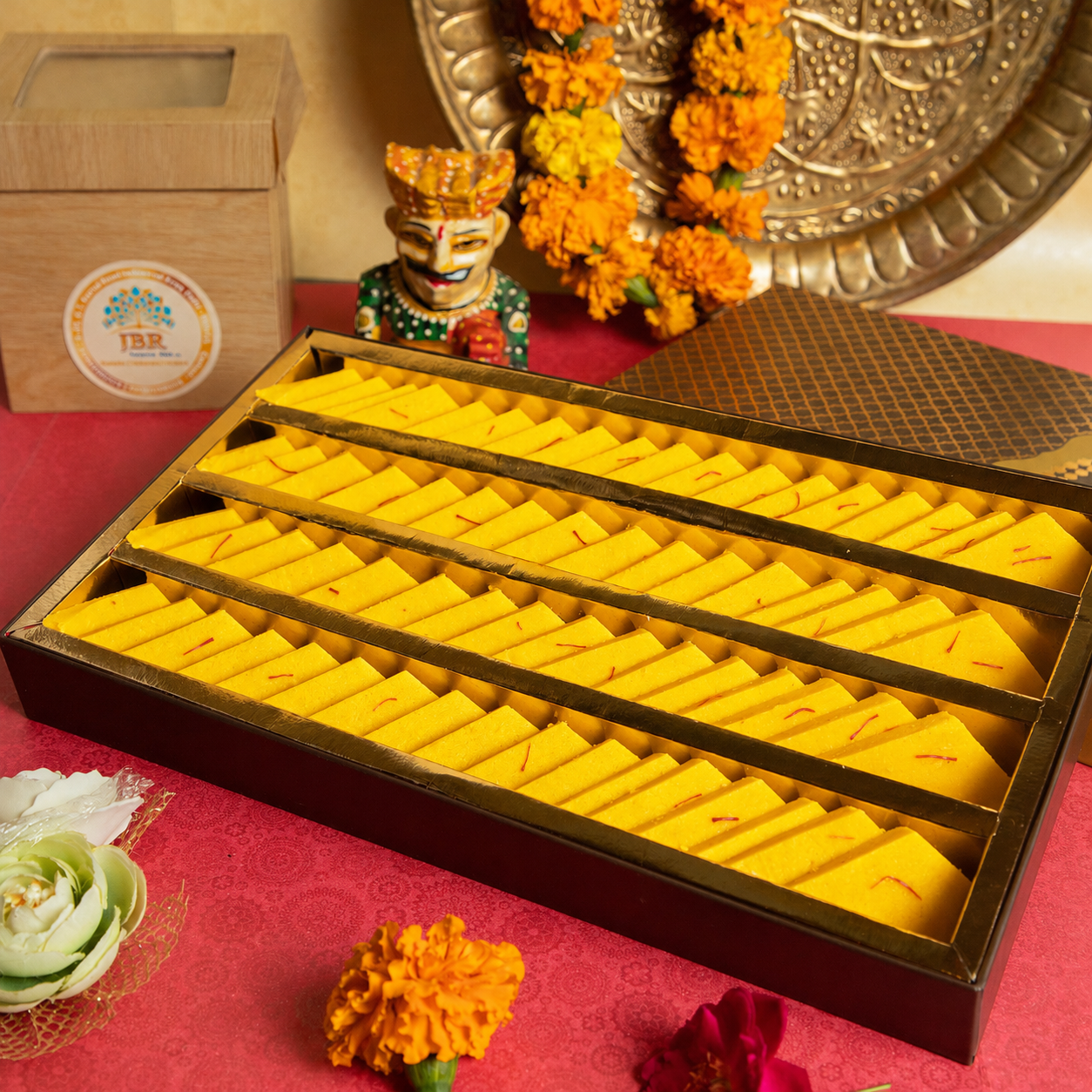 Kaju Kesar Barfi
