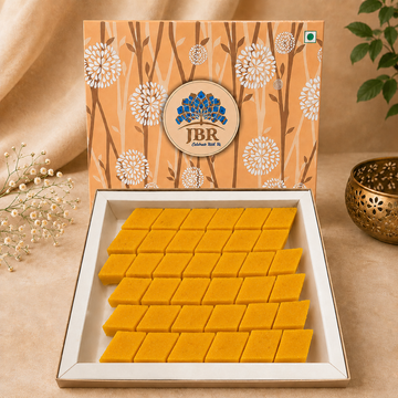 Cocktail Kaju Kesar  Barfi