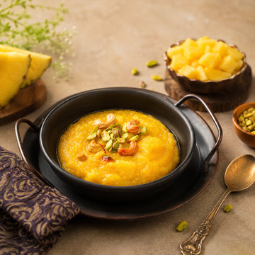 Hot Pineapple Halwa