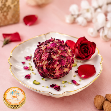 Rose Badam Laddoo