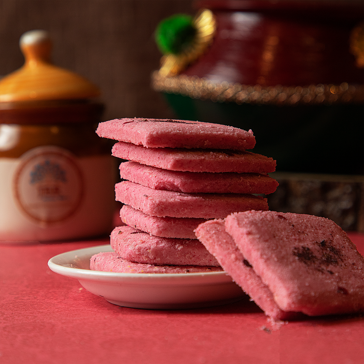 Rose Mishri Roti